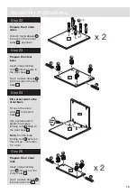 Предварительный просмотр 15 страницы Argos New Sywell 239/6994 Assembly Instructions Manual