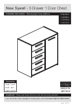 Argos New Sywell 259/1892 Assembly Instructions Manual preview