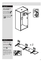 Предварительный просмотр 9 страницы Argos New Sywell 266/2965 Assembly Instructions Manual