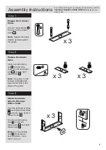 Предварительный просмотр 5 страницы Argos New Sywell 404/1340 Assembly Instructions Manual