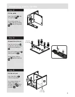 Предварительный просмотр 9 страницы Argos Newport Chest Pack Assembly Instructions Manual