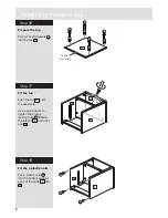 Предварительный просмотр 10 страницы Argos Newport Chest Pack Assembly Instructions Manual