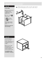 Предварительный просмотр 11 страницы Argos Newport Chest Pack Assembly Instructions Manual