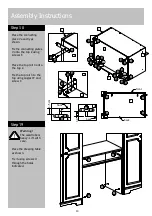 Предварительный просмотр 10 страницы Argos Nordic 1475902 Assembly Instructions Manual