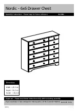 Предварительный просмотр 1 страницы Argos Nordic 1663886 Assembly Instructions Manual