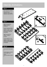 Предварительный просмотр 7 страницы Argos Nordic 1663886 Assembly Instructions Manual