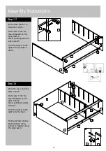 Предварительный просмотр 10 страницы Argos Nordic 1663886 Assembly Instructions Manual