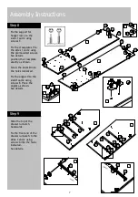 Предварительный просмотр 7 страницы Argos Nordic 1709771 Assembly Instructions Manual