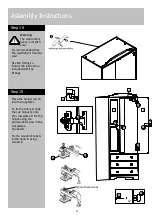 Предварительный просмотр 11 страницы Argos Nordic 1709771 Assembly Instructions Manual