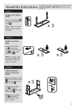 Preview for 5 page of Argos Normandy 338/3267 Assembly Instructions Manual