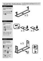 Предварительный просмотр 5 страницы Argos Normandy 411/7717 Assembly Instructions Manual