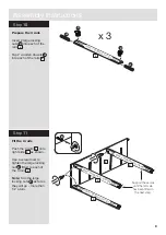 Предварительный просмотр 9 страницы Argos Normandy 411/7717 Assembly Instructions Manual