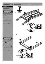 Предварительный просмотр 4 страницы Argos Oakhampton 391/8333 Assembly Instructions Manual