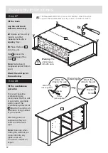 Предварительный просмотр 18 страницы Argos Ohio 6+2 Sideboard 314/7128 Assembly Instructions Manual