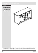 Предварительный просмотр 24 страницы Argos Ohio 6+2 Sideboard 314/7128 Assembly Instructions Manual