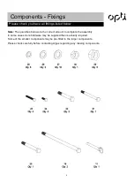 Предварительный просмотр 5 страницы Argos Opti Assembly & User'S Instruction