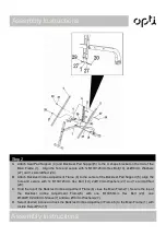 Предварительный просмотр 7 страницы Argos Opti Assembly & User'S Instruction