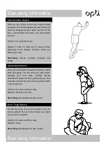 Preview for 14 page of Argos Opti Assembly & User'S Instruction