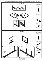 Предварительный просмотр 6 страницы Argos ORLEANS Assembly Instructions Manual