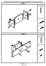 Предварительный просмотр 7 страницы Argos ORLEANS Assembly Instructions Manual