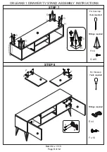 Предварительный просмотр 9 страницы Argos ORLEANS Assembly Instructions Manual