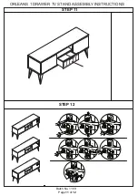 Предварительный просмотр 11 страницы Argos ORLEANS Assembly Instructions Manual