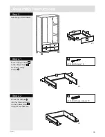 Предварительный просмотр 17 страницы Argos Osaka 3 Door 4 Drawer Wardrobe Assembly Instructions Manual