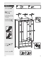 Предварительный просмотр 21 страницы Argos Osaka 3 Door 4 Drawer Wardrobe Assembly Instructions Manual