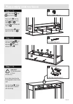 Предварительный просмотр 10 страницы Argos Osaka Dressing Table 2273237 Assembly Instructions Manual