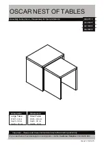 Preview for 1 page of Argos OSCAR 389/7612 Assembly Lnstructions