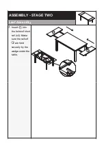 Предварительный просмотр 4 страницы Argos OXFORD DINING FURNITURE Easy Assembly Instructions