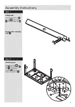 Предварительный просмотр 10 страницы Argos OXFORD DINING FURNITURE Easy Assembly Instructions