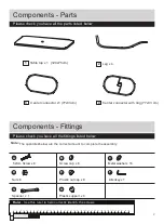 Предварительный просмотр 3 страницы Argos Pacific 6 Seater Patio Set 651/1531 Assembly Instructions Manual