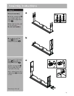 Предварительный просмотр 11 страницы Argos Pagnell 5 Drawer Chest Assembly Instructions Manual