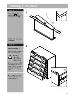 Предварительный просмотр 13 страницы Argos Pagnell 5 Drawer Chest Assembly Instructions Manual