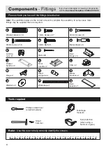 Предварительный просмотр 4 страницы Argos PENTON 462/7757 Assembly Instructions Manual