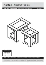 Argos Penton 483/0616 Assembly Instructions Manual preview