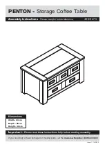 Argos PENTON 490/9475 Assembly Instructions Manual предпросмотр