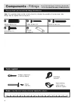 Предварительный просмотр 4 страницы Argos PENTON 490/9475 Assembly Instructions Manual