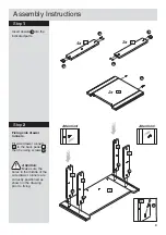 Предварительный просмотр 5 страницы Argos PENTON 490/9475 Assembly Instructions Manual