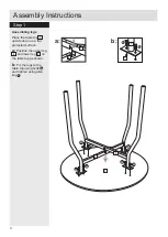 Preview for 4 page of Argos Perth 423/8029 Assembly Instructions