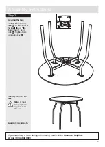 Preview for 5 page of Argos Perth 423/8029 Assembly Instructions