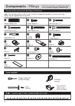 Предварительный просмотр 4 страницы Argos Puerto Rico 332/6901 Assembly Instructions Manual