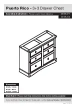 Предварительный просмотр 1 страницы Argos Puerto Rico 335/9246 Assembly Instructions Manual