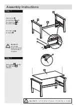 Предварительный просмотр 4 страницы Argos Rattan 4 Assembly Instructions