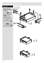 Предварительный просмотр 12 страницы Argos Retro 226/2877 Assembly Instructions Manual