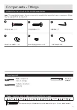 Предварительный просмотр 4 страницы Argos Romantic Series Assembly Instructions Manual