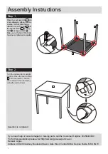 Preview for 4 page of Argos RONDA 7592573 Assembly Instructions