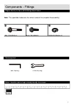 Preview for 3 page of Argos RONDA 8 SEATER CORNER DINING SET 7473441 Assembly Instructions Manual