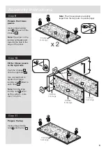 Предварительный просмотр 9 страницы Argos San Diego 343/7058 Assembly Instructions Manual